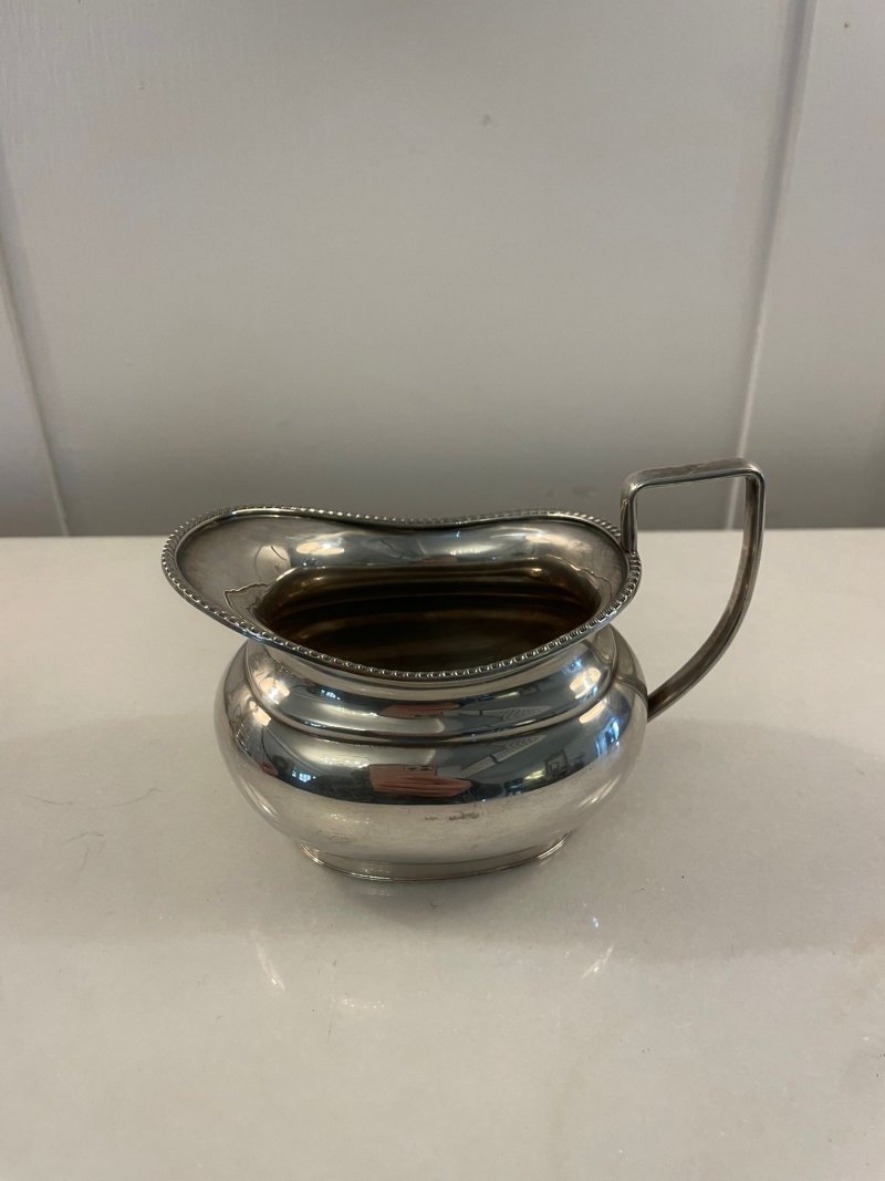 Antique Edwardian Quality Silver Plated Three Part Tea Set - Image 12